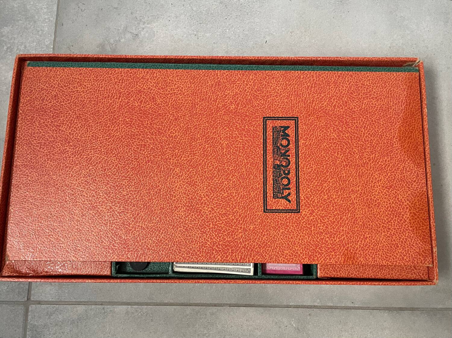 Vintage Monopoly game Miro editions from the 60s