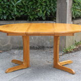 200cm pine expandable dining table