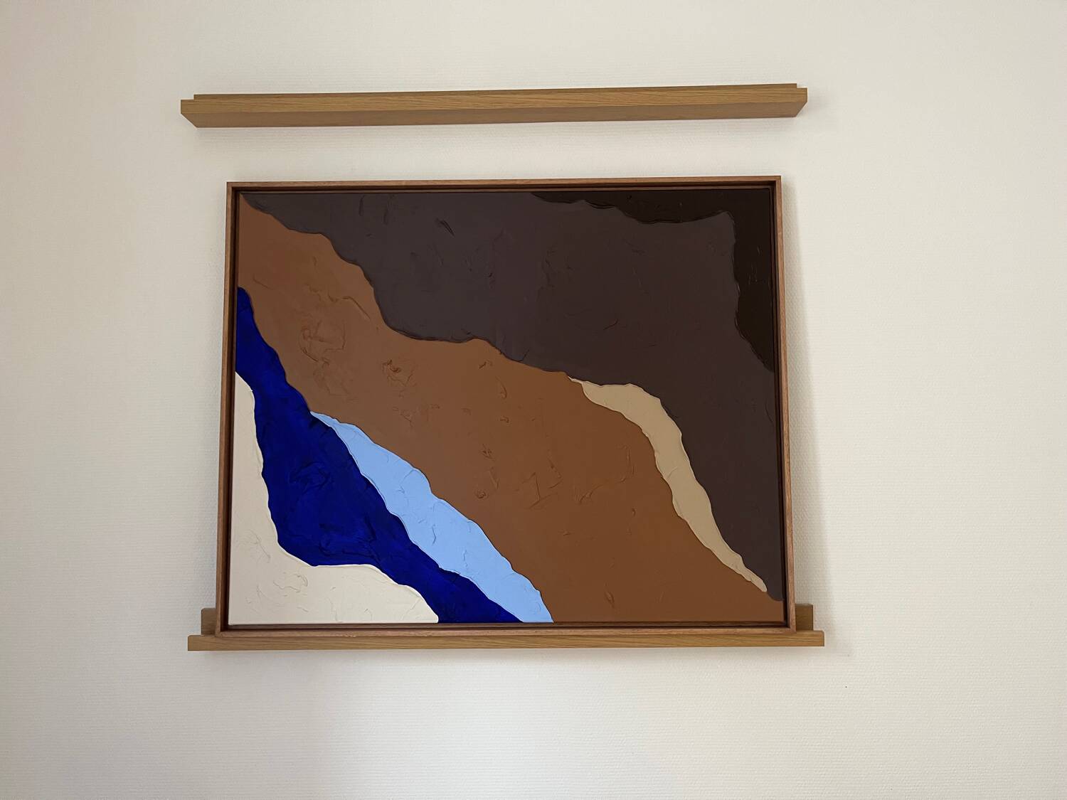 Colored relief painting