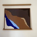 Tableau relief coloré