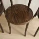 Set of 4 TON wooden dining chairs, 20th century, Czechoslovak, 90 × 46 cm