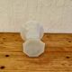 Vase en opaline blanc vintage