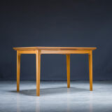 Extendable teak dinner table, 1960