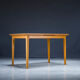 Extendable teak dinner table, 1960