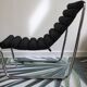 Fauteuil suspendu assise boudins