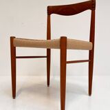 Refurbished set of 4 papercord chairs by H. Klein for Bramin, 1960s