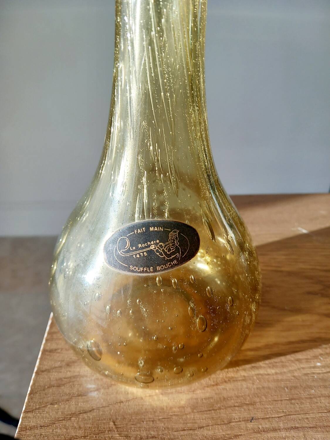 La Rochère mouth-blown vase / soliflore