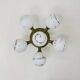Hillebrand Sputnik Ceiling lamp flush mount , 1970s
