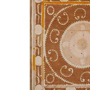 Tapis turc vintage noué à la main 132x135 cm