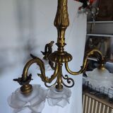 Chandelier bronze 4 lights