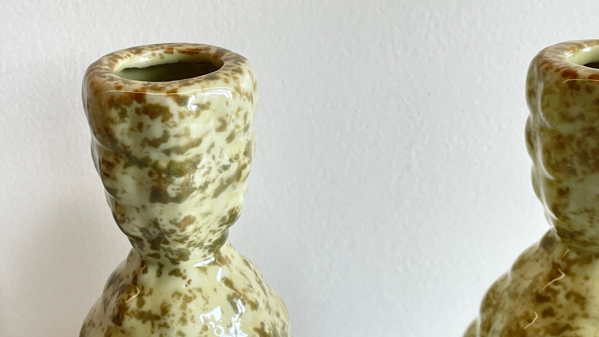 Pair of ceramic vases design broste - denmark