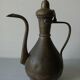 Old oriental pourer Arabic teapot ewer in brass and bronze 34 cm