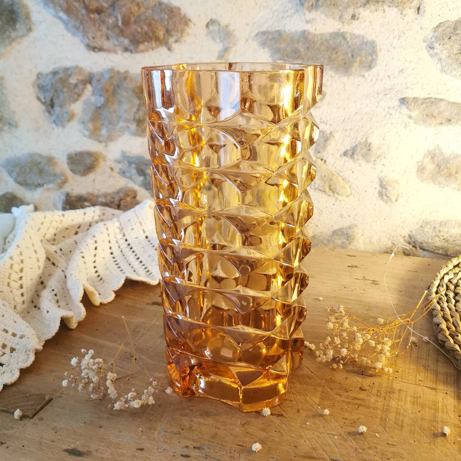 Vase Art Déco Rose, Windsor Rosaline Luminarc