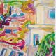 Pierre Lacroux (1909-1993) Gouache Cap Ferrat 28 September 79