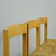 Chaises de salle à manger vintage en chêne et osier dutch design, gerard geytenbeek, années 1960