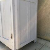 Parisian wardrobe high vintage solid wood