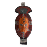 Colorful wooden tribal mask