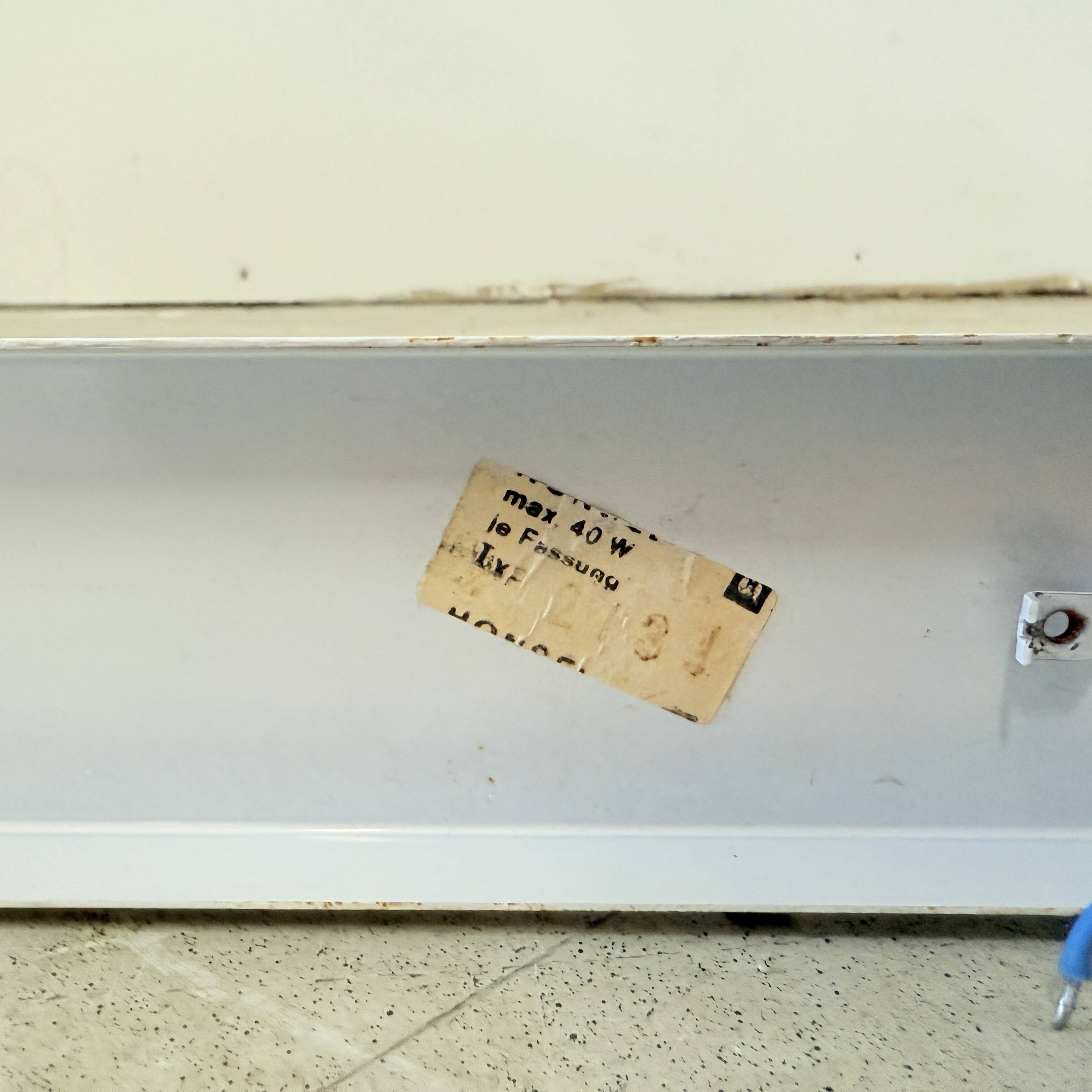 Frosted glass wall lamp by Honsel Leuchten