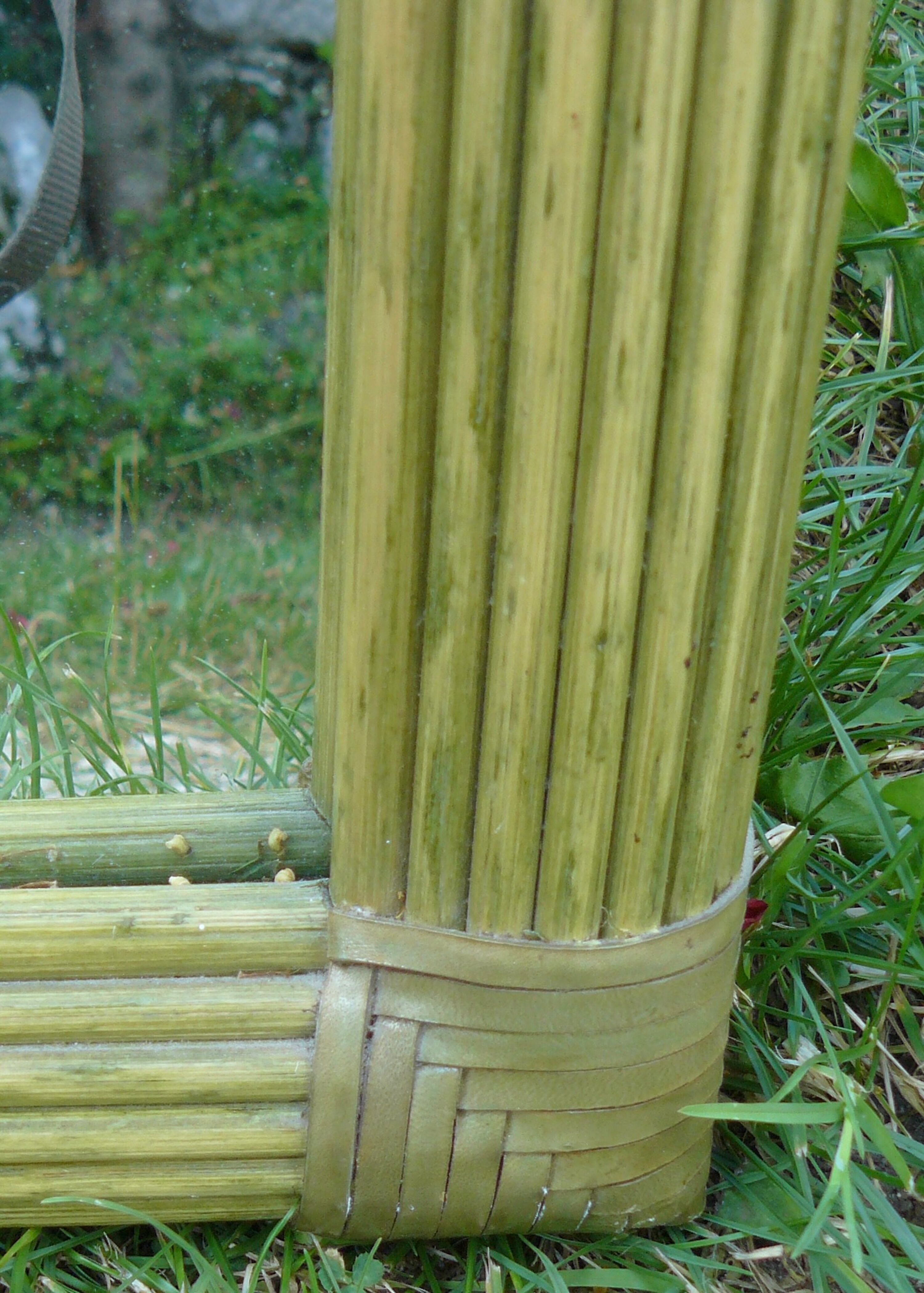 Rattan mirror Roche Bobois Maugrion vintage 1970-80