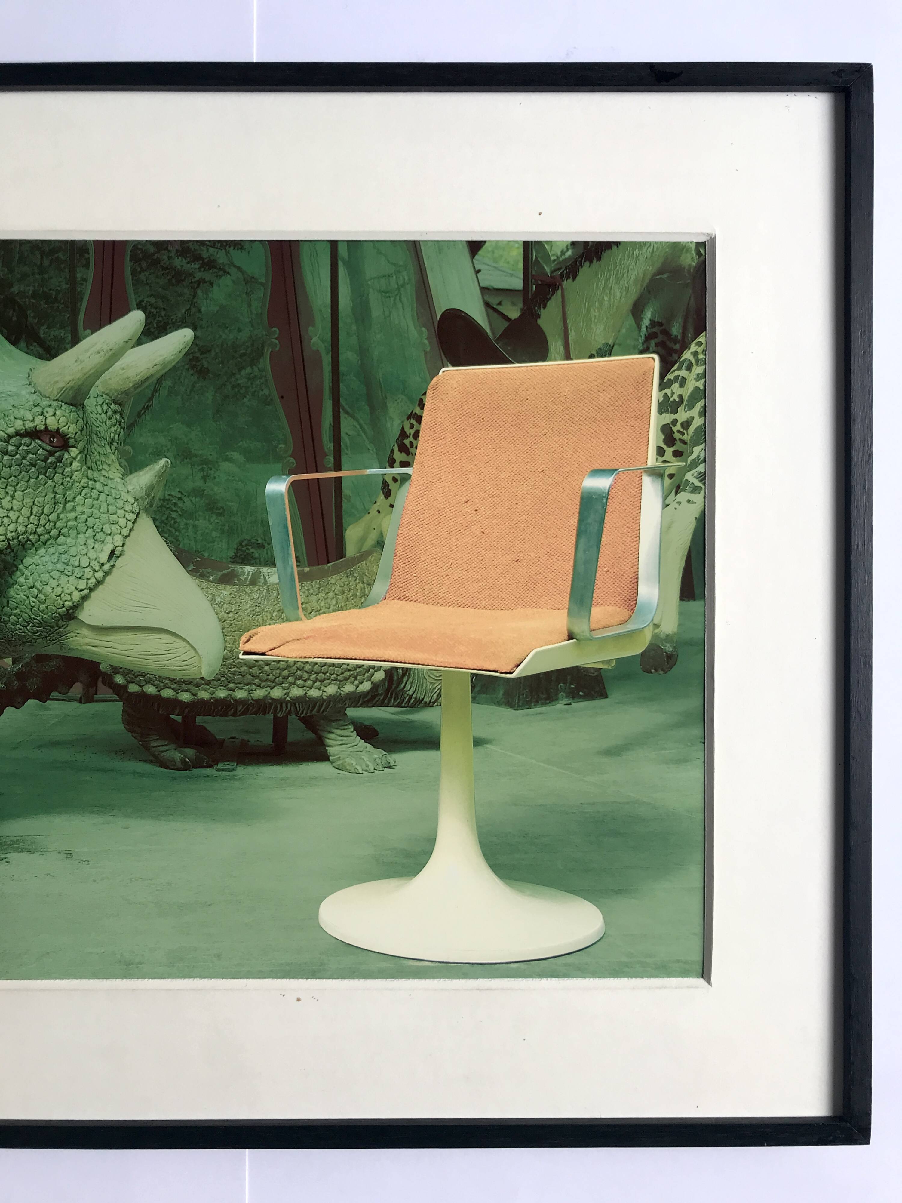 Exhibition prints for the 30th anniversary of the Allibert chair, published in the 70s.