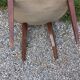 Pair of vintage low-backed bedroom chairs from the 1930s/1950s