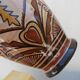 Former faience Henriot in Quimper vase signed Jean Caer
