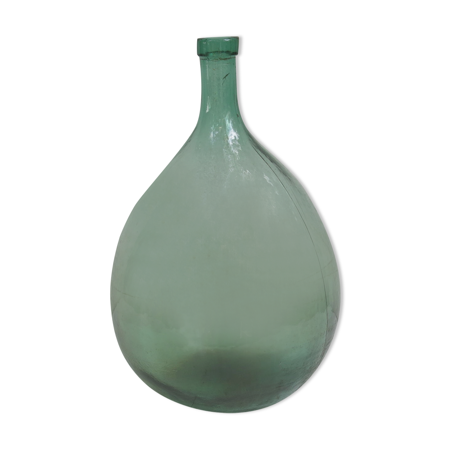 Dame jeanne verre vert 10 litres
