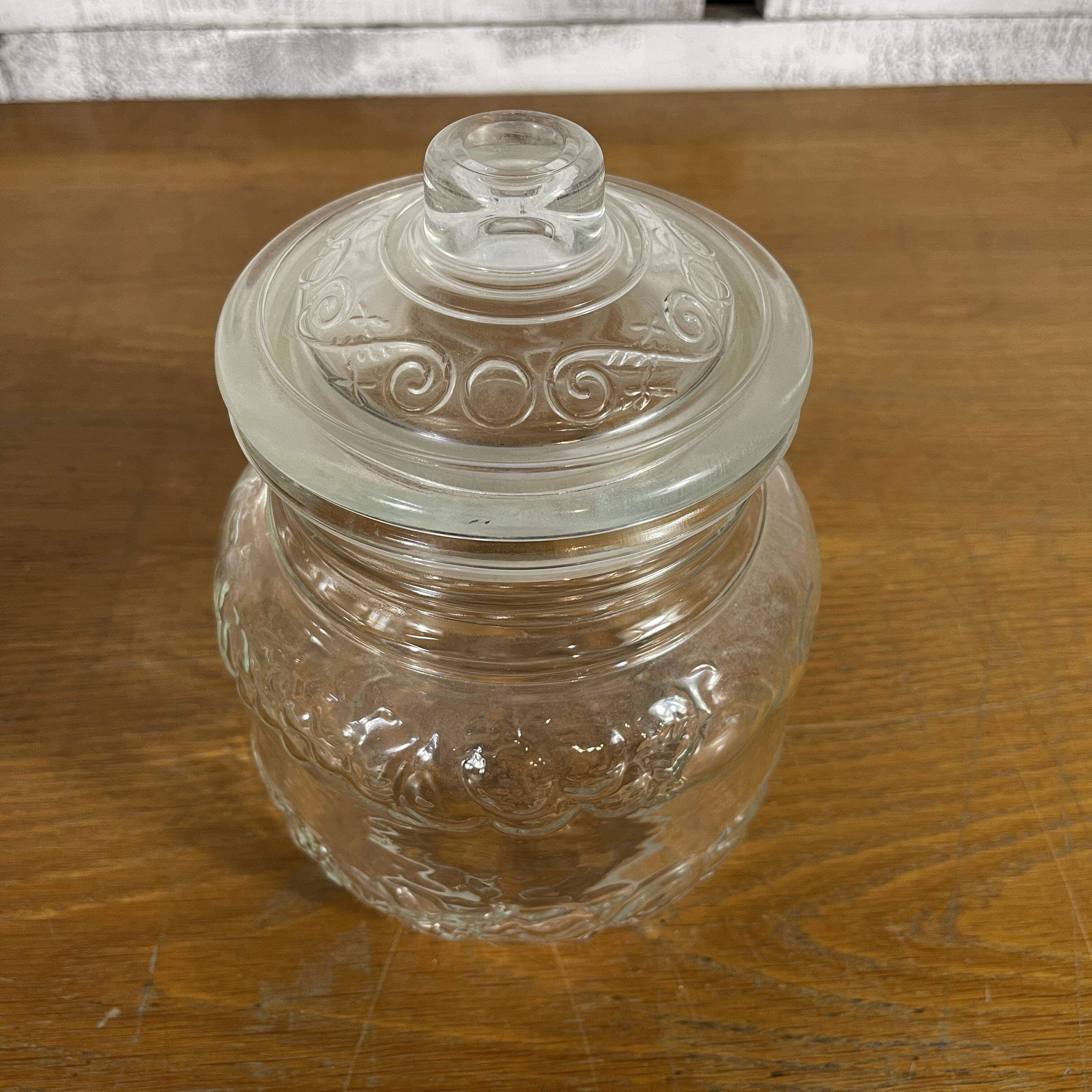 Vintage glass candy box