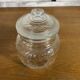 Vintage glass candy box