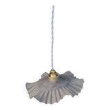 Frosted glass pendant light