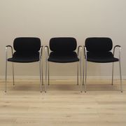 Set of three chairs, Italian design, 1970s, production: Italy