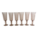 6 champagne flutes