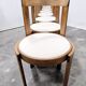 Chaises de salle à manger en bois courbé des années 1960, lot de 6