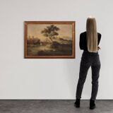 Refined painting from the mid-20th century, landscape