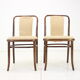 Set of Two Bentwood Chairs, Ton, 1980s