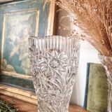 Cut crystal vase, 1970