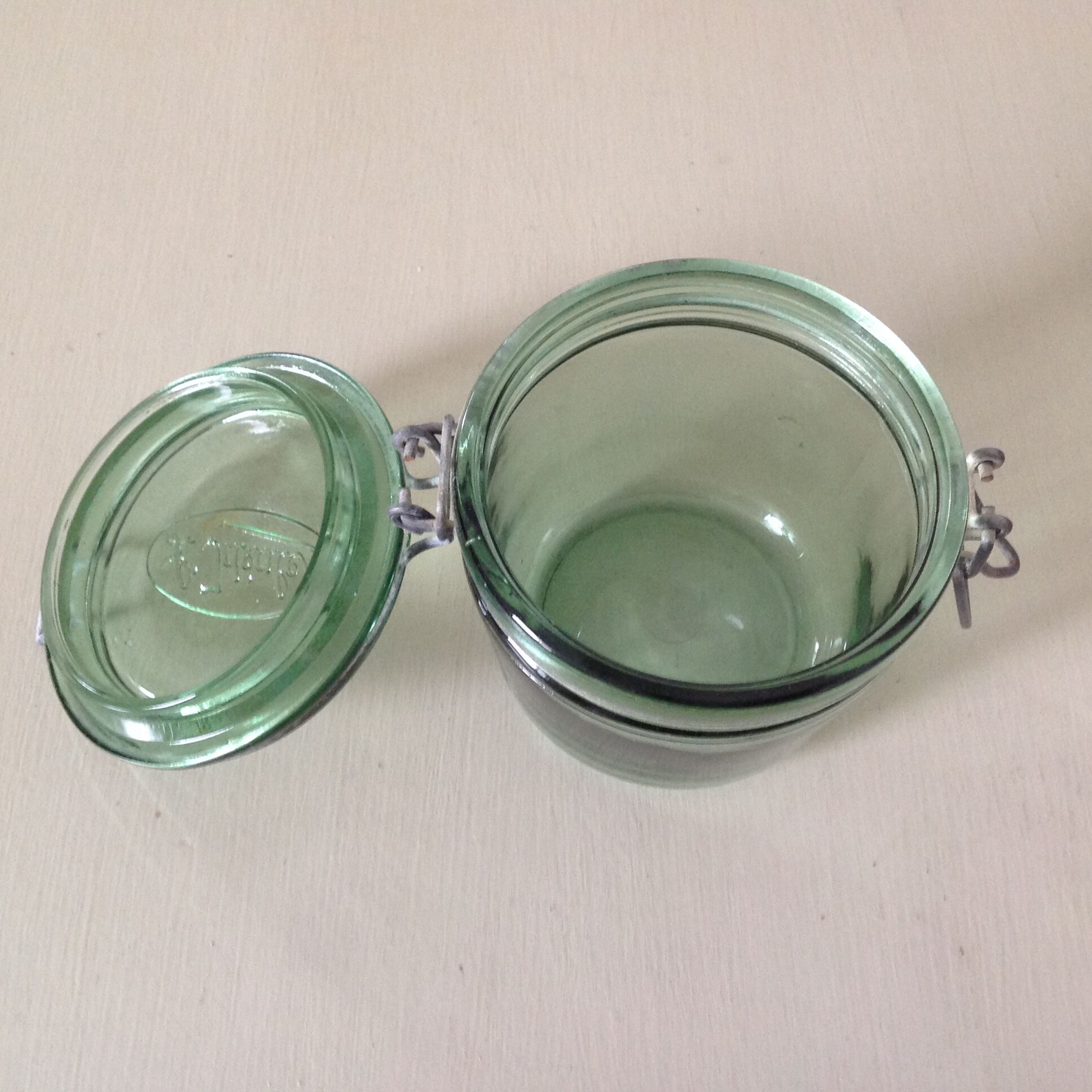 Set of 4 Glass jars