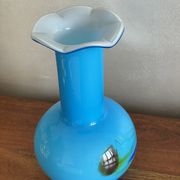 Soliflore collar vase in colored glass