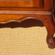 Shallow cherry wood showcase, Louis XV style