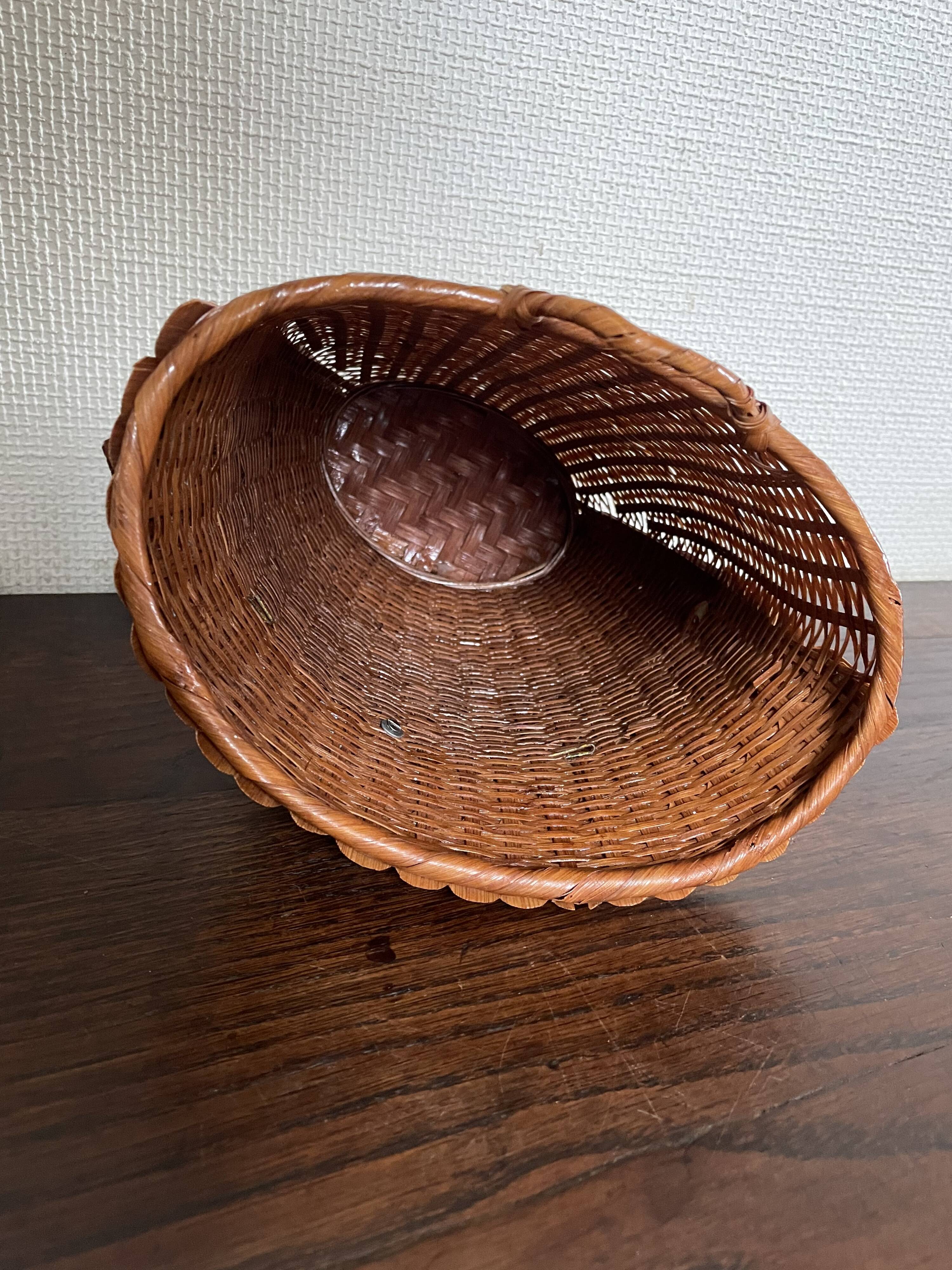 Bamboo owl basket