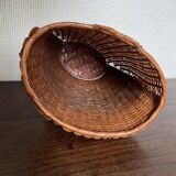Bamboo owl basket