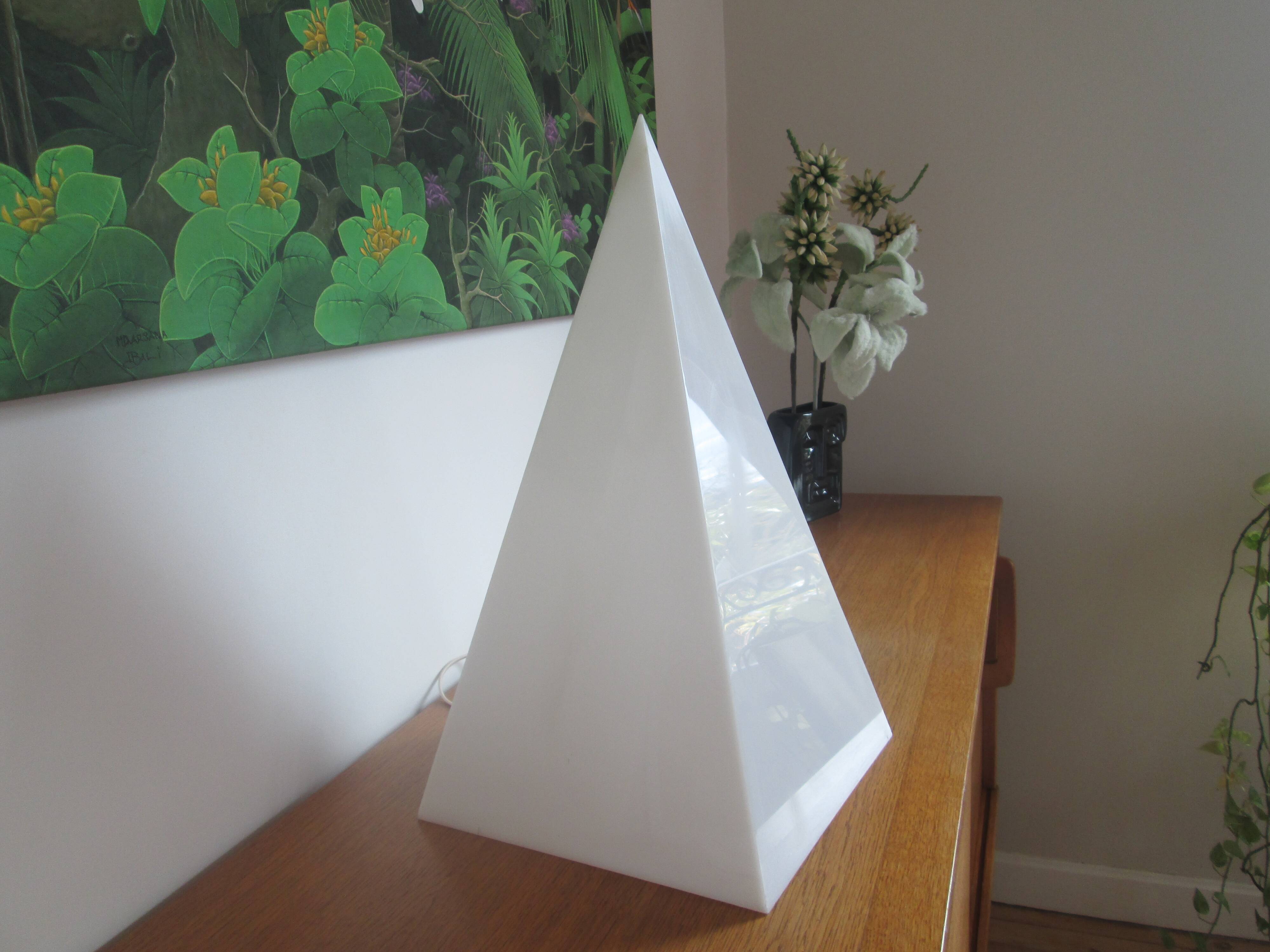 Pyramid lamp by Harco Loor 1980