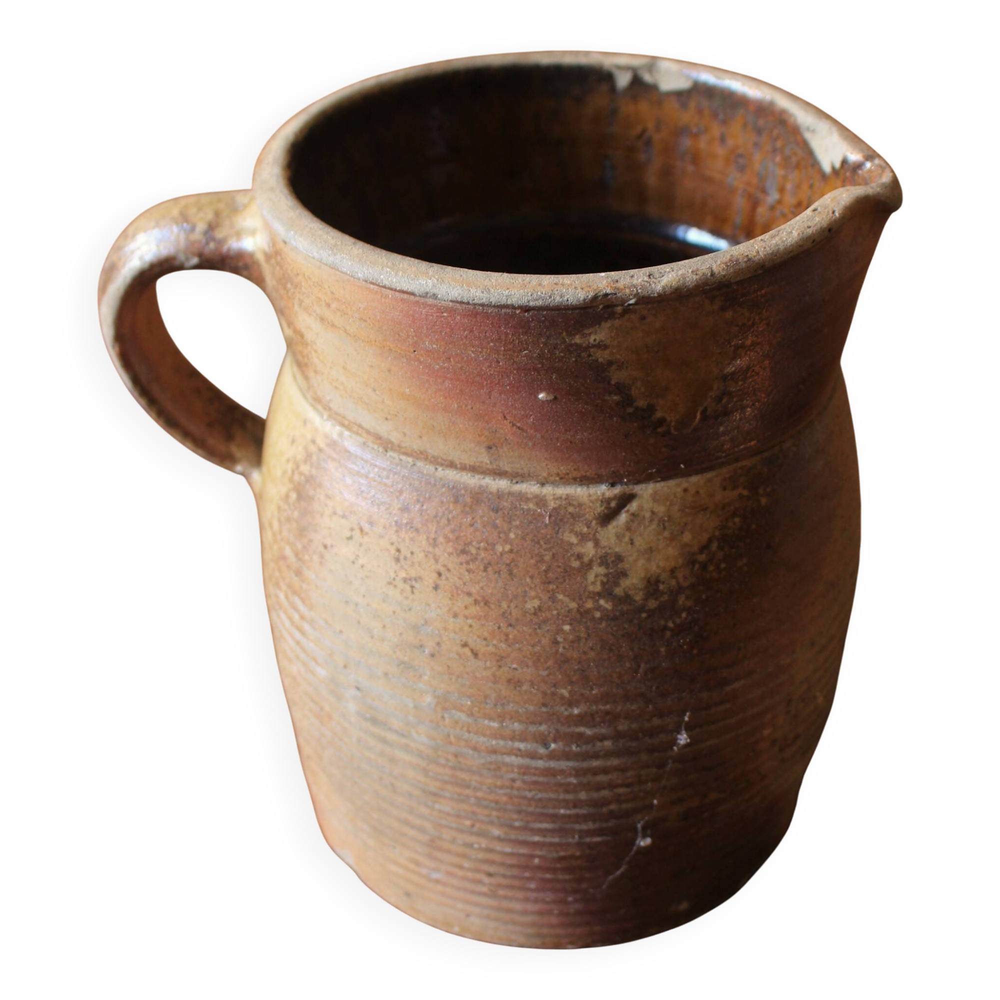 Pichet, cruche en terre cuite vintage