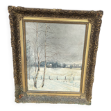 Tableau XIX Jacob Jackson - Winter Landscape with Birches