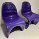 Vintage chair in purple by Verner Panton for Bayer, 1960s