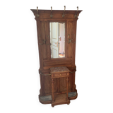 Coat rack locker