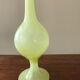 Soliflore in opaline yellow glass