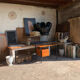 Bureau vintage moderniste années 70