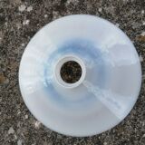 White opaline lampshade from the 1940s