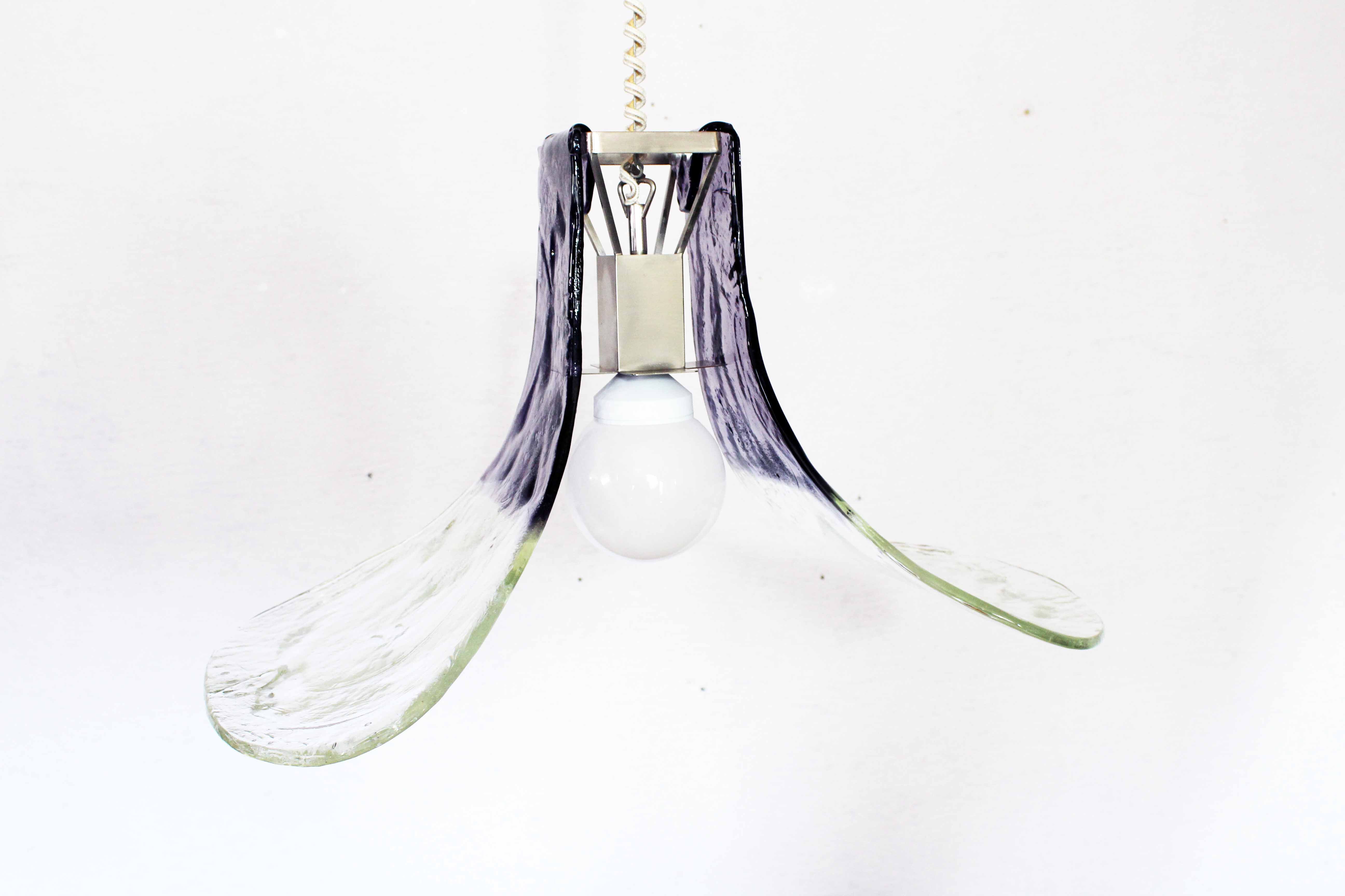 Mazzega chandelier by Carlo Nason in Murano glass